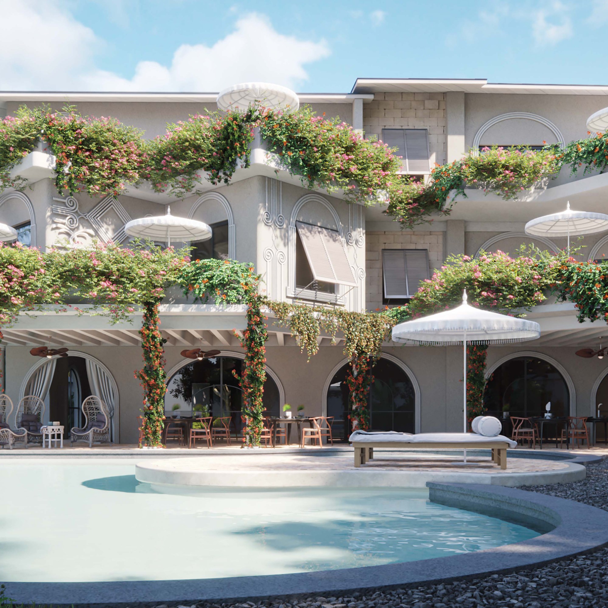 Kenya Hotel Project Render